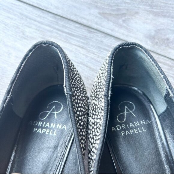 Adrianna Papell Prince Animal Print Studded Loafers - Picture 10 of 14